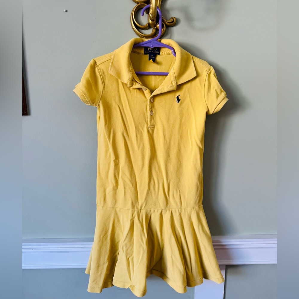 Polo by Ralph Lauren Sunny Yellow Kids Dress